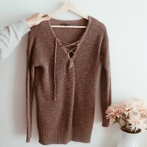 Knit sweater
